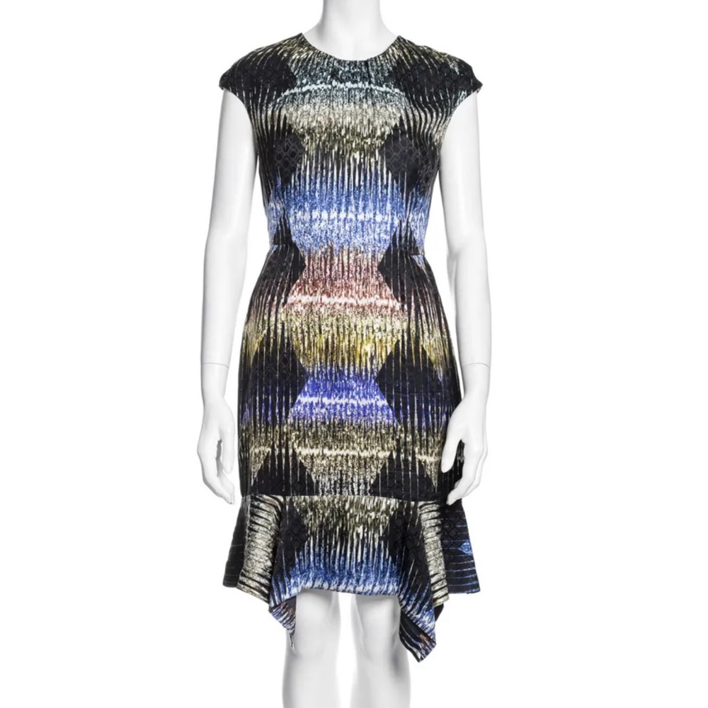 Peter Pilotto Silk A-Line Dress